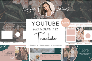 YouTube Branding Bundle - Canva