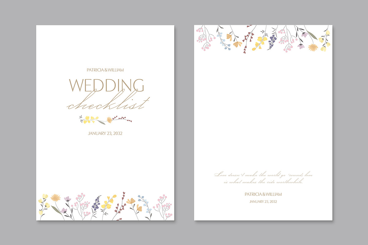 Wedding Checklist, a Stationery Template by BrandPacks (Photo 4 of 5)
