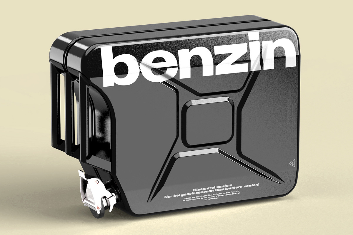 Benzin | Font Family, a Sans Serif Font by Supremat (Photo 9 of 9)
