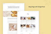 Amanda - Blog HTML Website Template, a HTML Template by TemplatesJungle (Thumbnail 5 of 6)