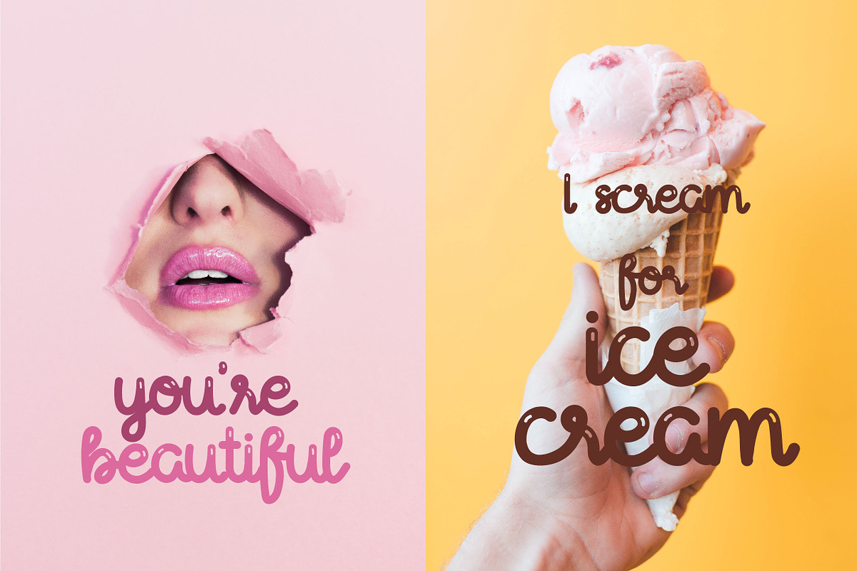 Chocolate Cheese Font preview 2