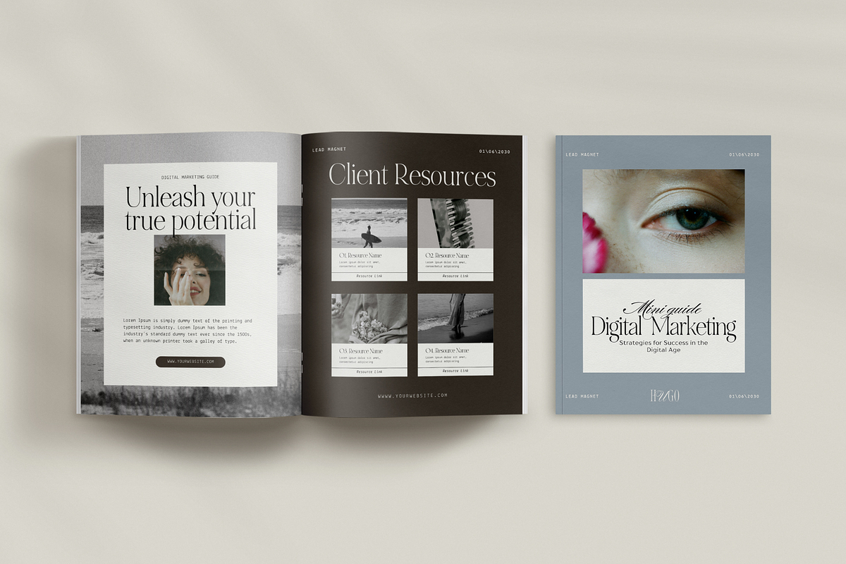 Coaching Workbook Canva Template, a Presentation Template by Amaré Creative (Photo 4 of 13)