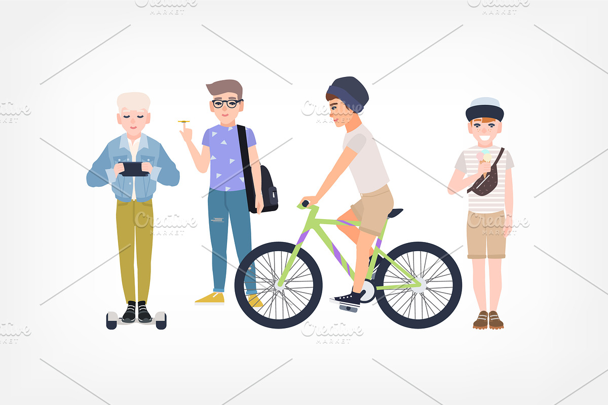 Little boy character constructor, an Education Illustration by Good Studio (Photo 2 of 3)
