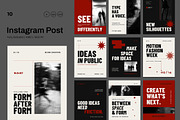 STRUCTURAL MOTION EDITORIAL, a Social Media Template by Pitchlook.Studio (Thumbnail 1 of 3)