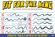Brushes of The Silver Age, a Brush Add-On by Fuzzy Poet by DG2 (Thumbnail 2 of 6)