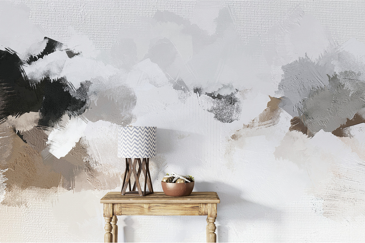Abstract oil painting art wallpaper, a Wallpaper Graphic by fei long (Photo 2 of 10)