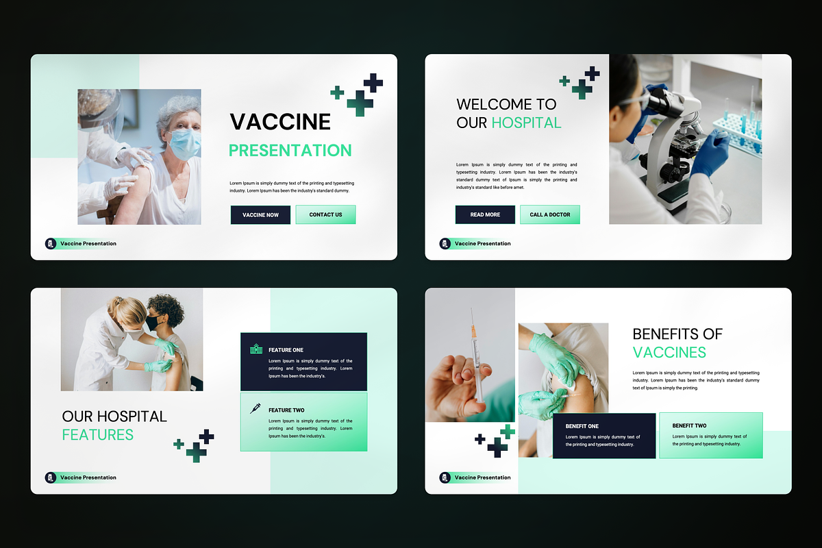 Vaccine Presentation Google Slides, a Presentation Template by SquidPixey (Photo 2 of 7)