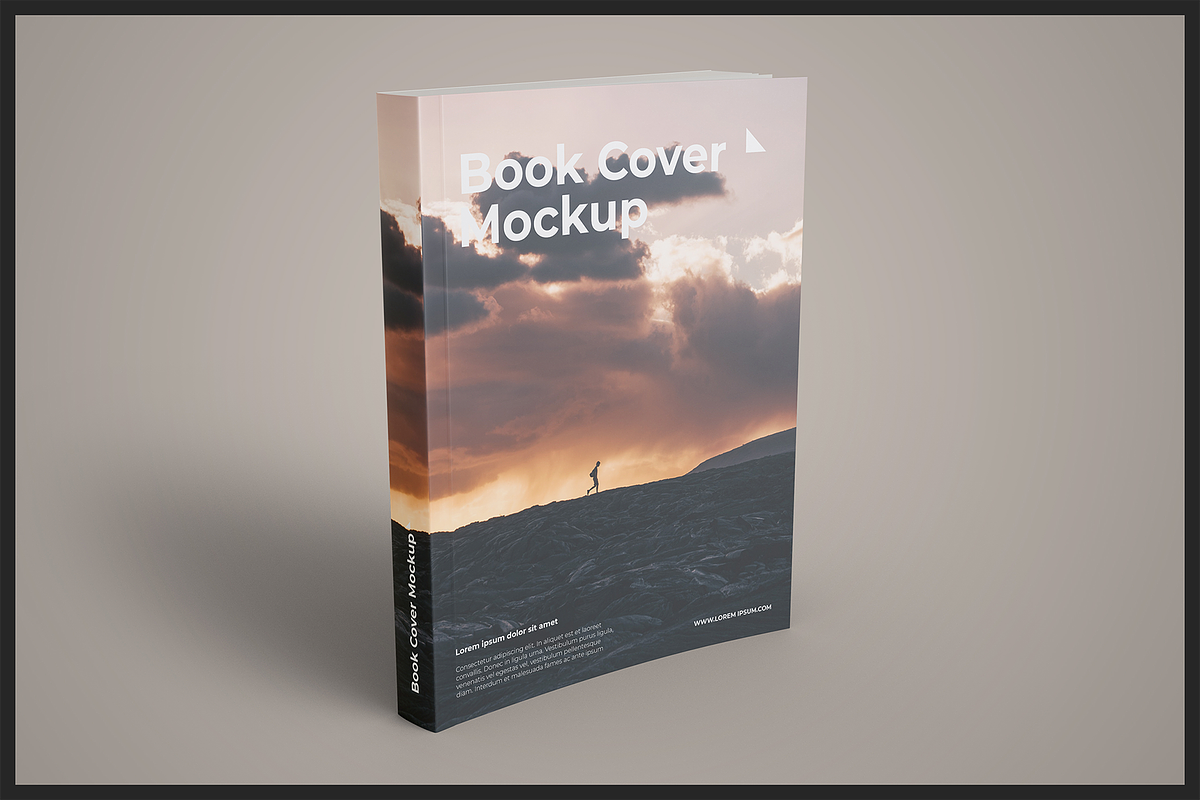 Softcover Book Mockup - 9 PSD Files, a Books & Magazine Mockup by Muhazdinata (Photo 10 of 11)