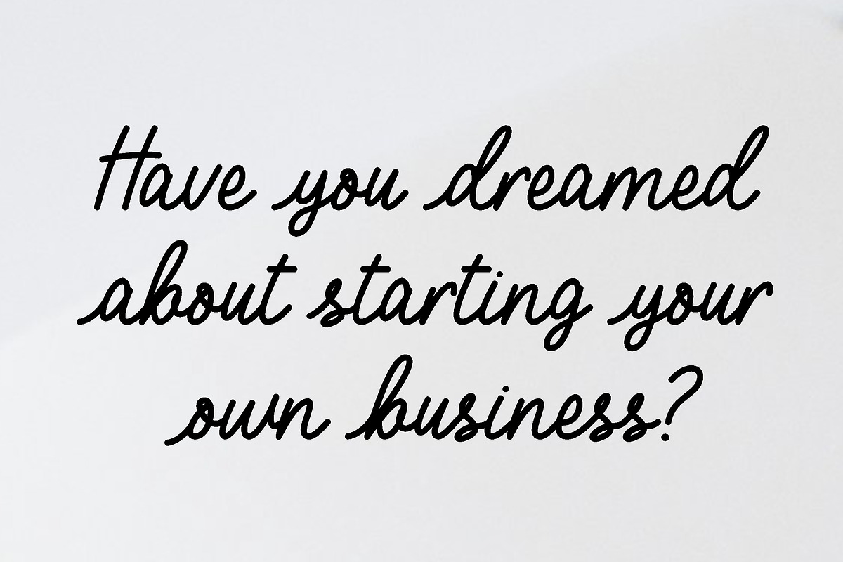 Riamon - lines stylish script font, a Script Font by Fontcastle (Photo 6 of 7)
