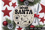 Christmas Santa Tray SVG Bundle, an Object Graphic by BeeCraftR (Thumbnail 7 of 11)