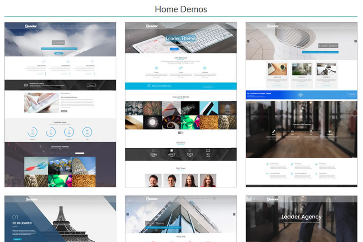 Leader - Premium WordPress Theme, a WordPress Template by Premium Wordpress Themes (Photo 2 of 4)