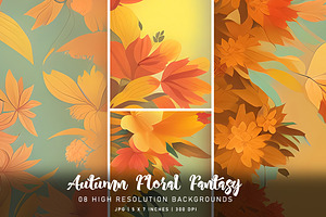 Autumn Floral Fantasy