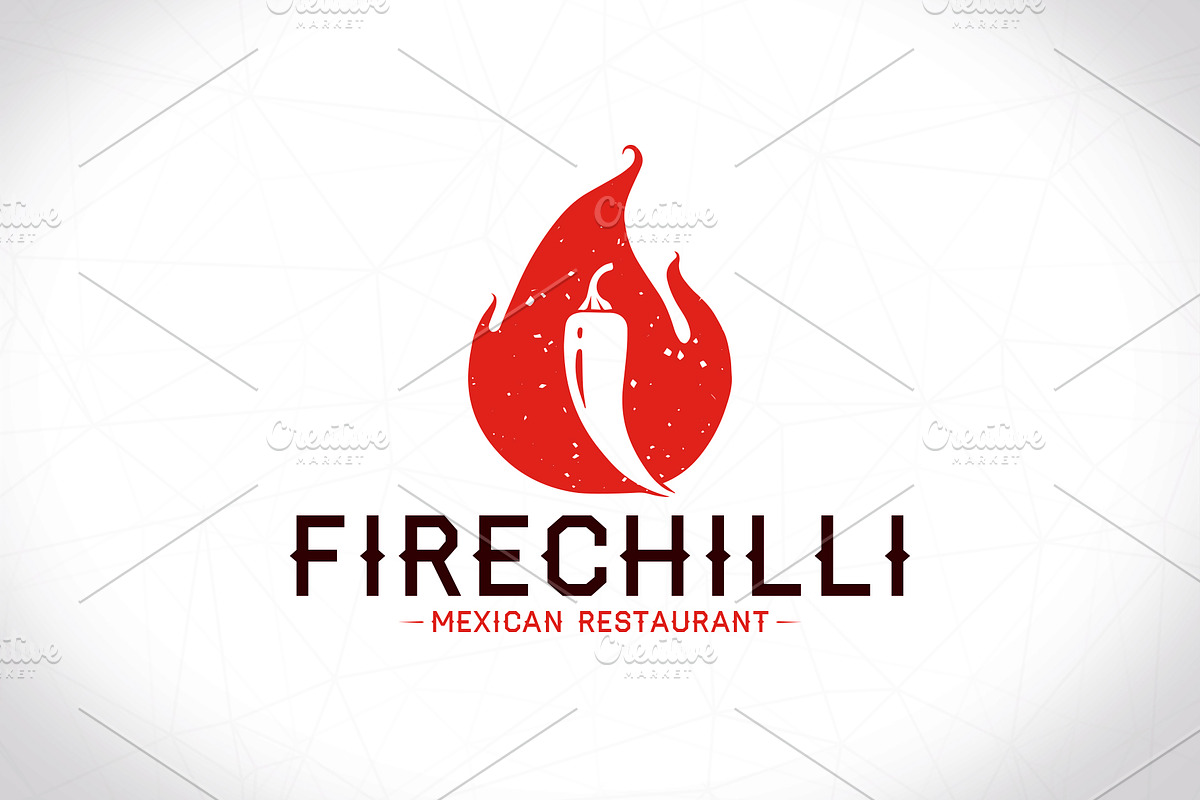 Chilli Flame Logo Template, a Branding & Logo Template by vectorwithin (Photo 1 of 4)