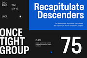 Gibstone; Condensed Font Family, a Sans Serif Font by Eko Bimantara (Thumbnail 14 of 14)