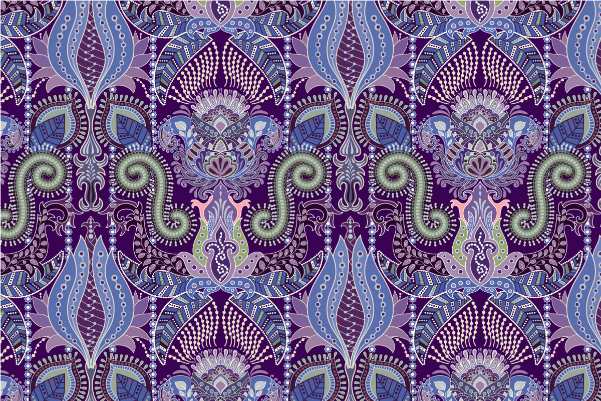 SET of Floral Patterns, a Pattern Graphic by Sunny_Lion (Photo 6 of 7)