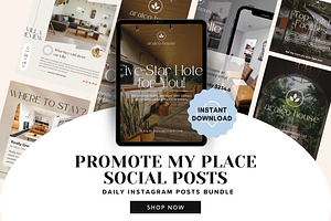 Daily Instagram Post Bundle Template