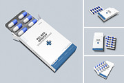 Pills Box Mockup, a Packaging Mockup by Twins_studio926 (Thumbnail 1 of 5)