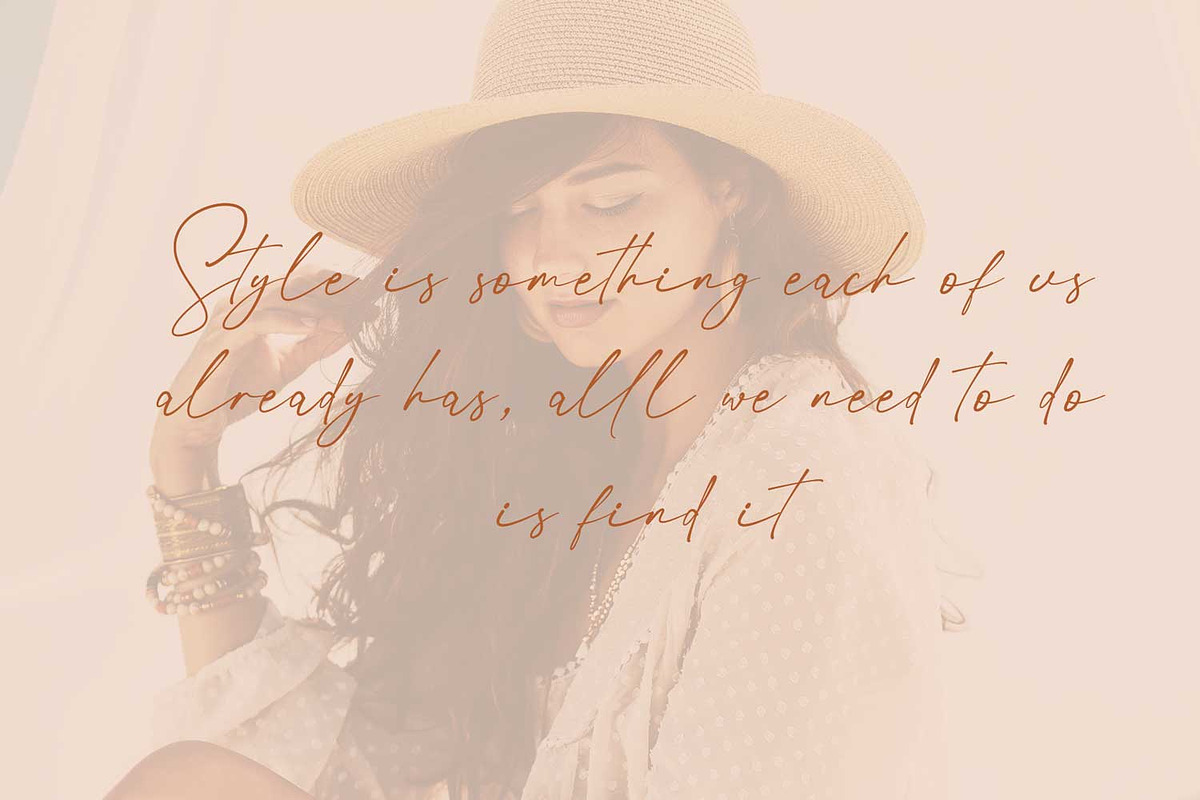 Millionist - Elegant Signature Font, a Font by RantautypeStudio (Photo 6 of 11)