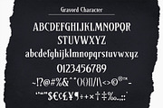 Gravord - Mysterious Serif, a Serif Font by iqbal habibi (Thumbnail 6 of 9)