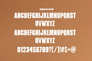 Takeup Modern Bold Sans Font Typefac, a Sans Serif Font by Graphicxell (Thumbnail 10 of 10)