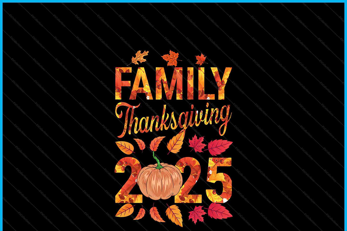 Thanksgiving 2025 Thankful Family, a Graphic by Creativeusart (Photo 2 of 4)