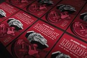 Hand Drawn Raptor Indie Rock Flyer, a Flyer Template by ashenterprise (Thumbnail 3 of 3)