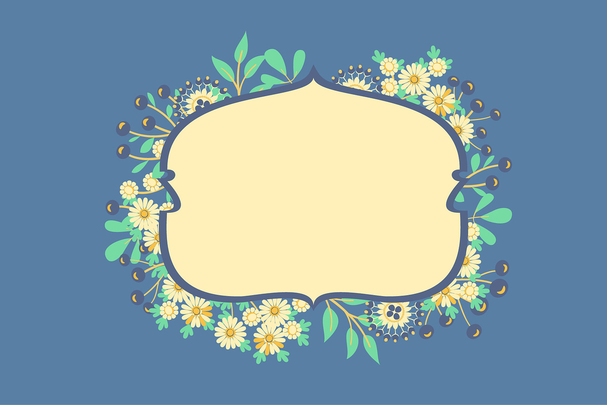 Seamless pattern - flowers & berries, a Pattern Graphic by BondarenkoNat (Photo 4 of 5)