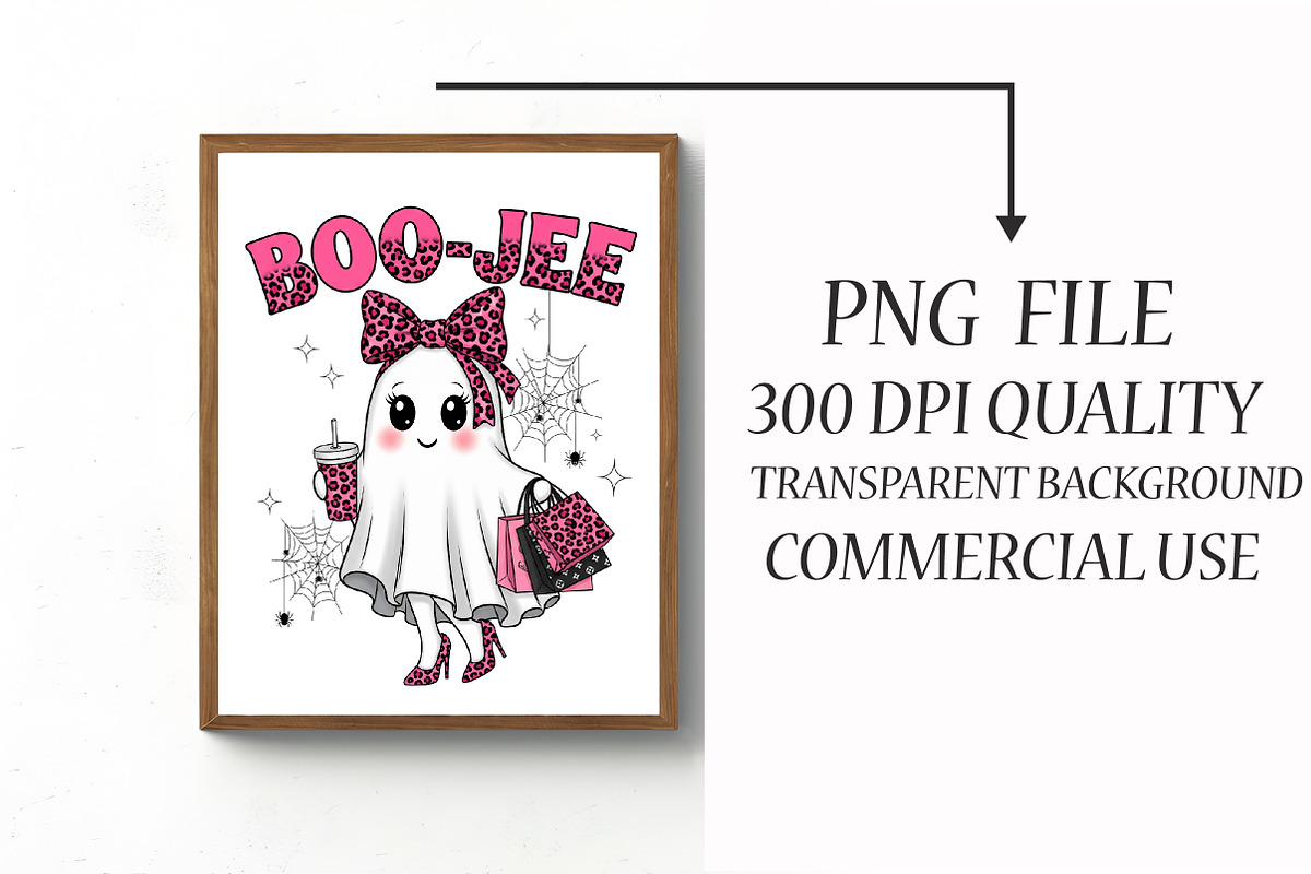 Halloween Boo-Jee Ghost Loepart Prin, an Illustration by Libby Wishes (Photo 2 of 6)