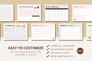 PLANNER CANVA TEMPLATE, a Stationery Template by The Little Lily Studio (Thumbnail 5 of 5)
