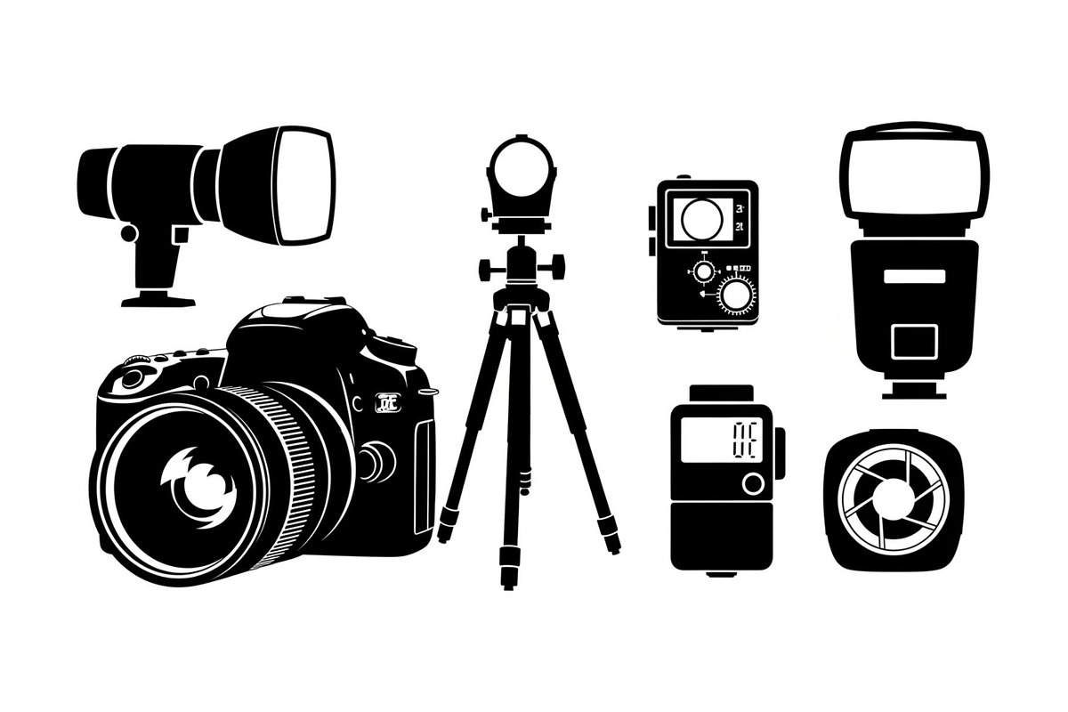 Camera Photography Vector Icon Bundl, an Illustration by Amazin_art (Photo 5 of 51)