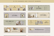 Etsy Shop Kit Branding Templates, a Branding & Logo Template by Branding Babe Co. (Thumbnail 4 of 7)