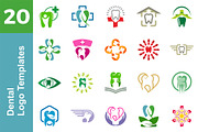 20 Logo Dental & Medical Bundle, a Branding & Logo Template by Friendesigns (Thumbnail 1 of 21)