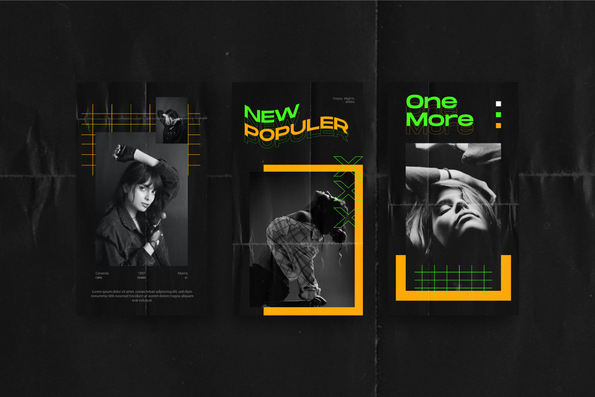 Marrion Instagram Template, a Social Media Template by Inkofert (Photo 7 of 10)