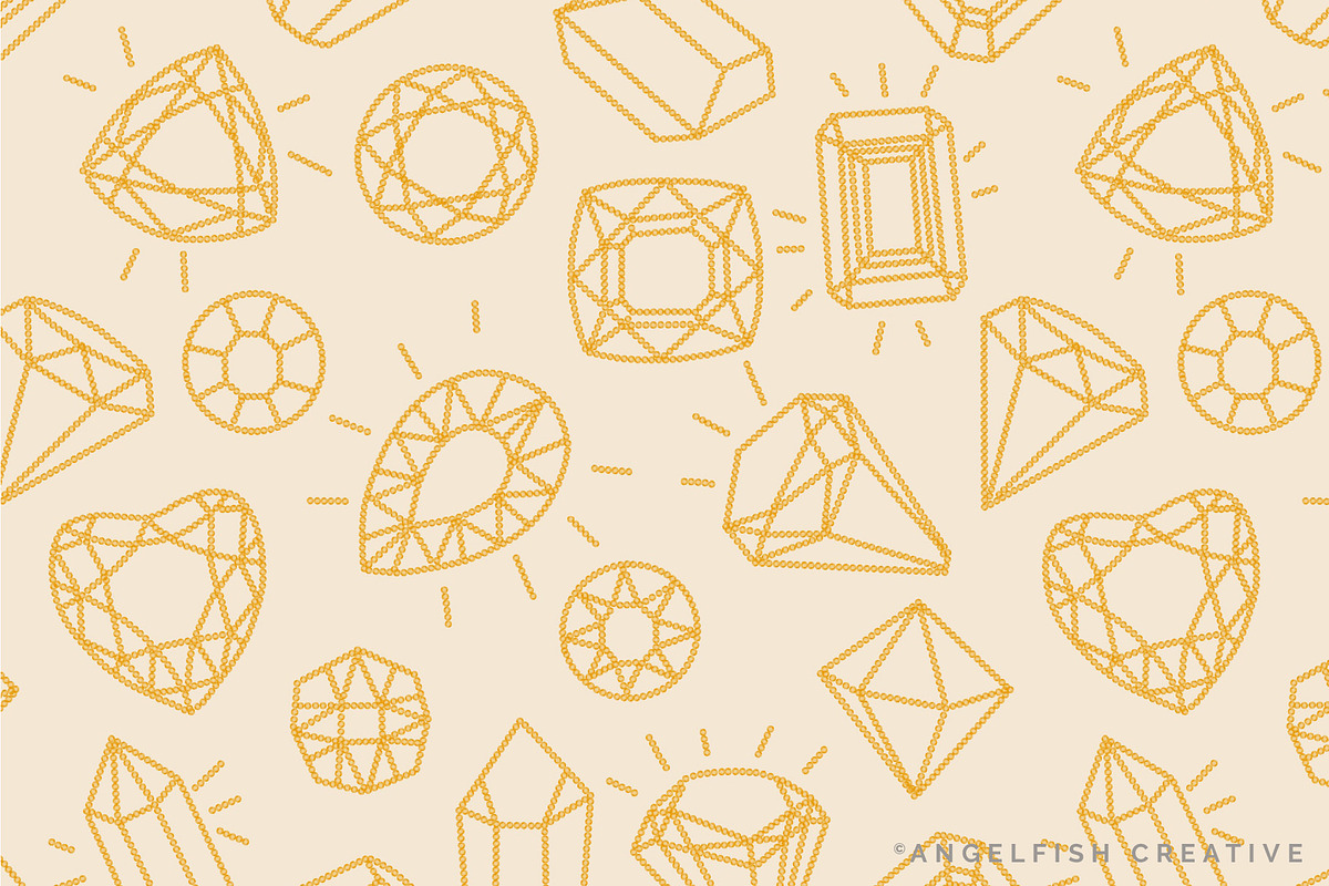 Sequins Brush Set for Procreate, a Brush Add-On by AngelfishCreative (Photo 5 of 7)