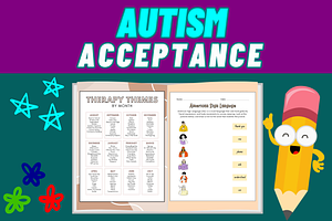 Autism Awareness Activities, a Templates & Theme by Premium Digital Templates