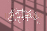 Krittany Signature Business Font, a Script Font by KennedyStudio (Thumbnail 2 of 11)