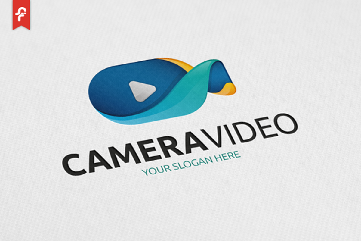 Camera Video Logo, a Branding & Logo Template by ft.studio