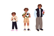Human life cycle set, a Person Illustration by PaperTrident (Thumbnail 5 of 9)