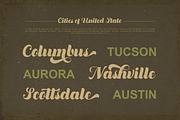 Dustland - Bold Script Typeface, a Script Font by Letterhend Studio (Thumbnail 5 of 9)