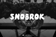 Snobrok, a Font by NOX Labs (Thumbnail 1 of 4)