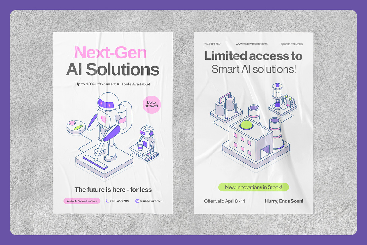 200 Technology and AI Isometric, a Technology Illustration by Vectors Market (Photo 8 of 19)