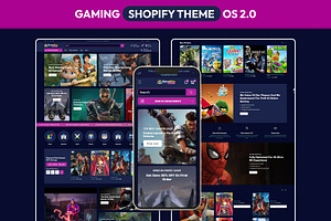 Game Store Shopify Theme, a Shopify Template by LogicGo Shopify Experts
