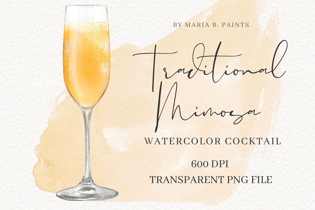 Watercolor Cocktail Illustration Set, an Illustration by Maria B. Paints (Photo 3 of 33)