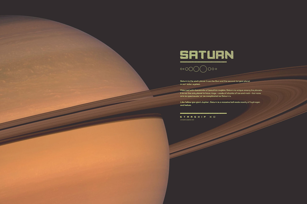 Starship KD, a Font by Unfinished Design (Photo 11 of 12)