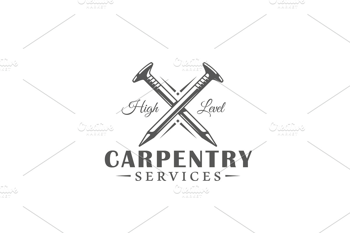 18 Modern Carpentry Logos Templates, a Branding & Logo Template by Art Design (Photo 11 of 26)