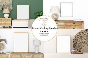 Photo frame template | Bundle, a Presentation Template by Mockup Shop