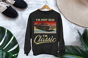 Classic T shirt Design | Retro Quote, a Graphic by Vector Portal (Thumbnail 2 of 4)