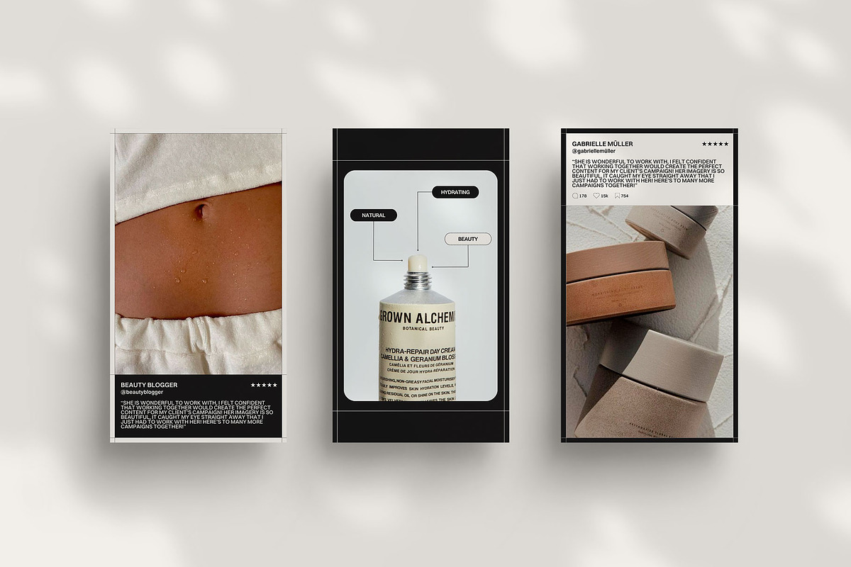 Beauty Instagram Stories, a Social Media Template by Moscovita Studio (Photo 6 of 18)