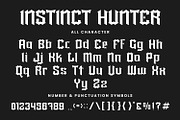 Instinct Hunter - Blackletter Font, a Blackletter Font by AQR Studio (Thumbnail 5 of 8)