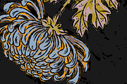 Vintage Chrysanthemum Maximalist, a Pattern Graphic by NayaChu (Thumbnail 9 of 9)